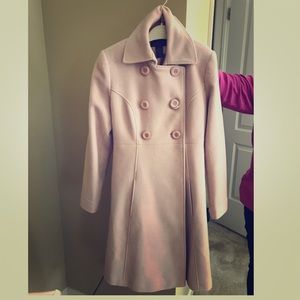 Gorgeous blush pea coat